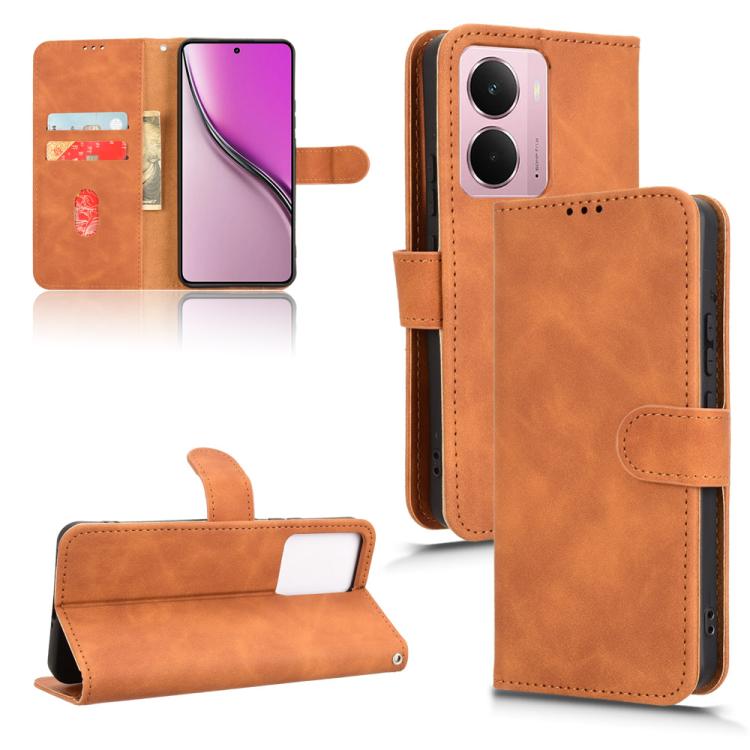 Custodia in pelle con vibrazione magnetica per Realme 15 5G