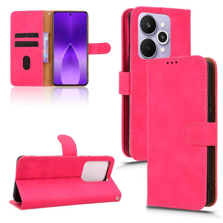 Custodia in pelle con vibrazione magnetica per Realme 15 5G
