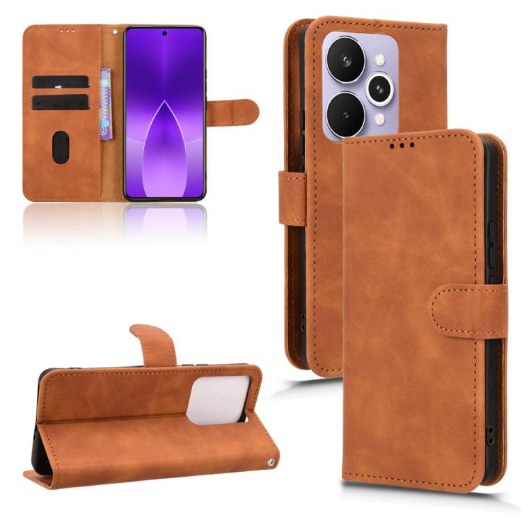 Custodia in pelle con vibrazione magnetica per Realme 15 5G