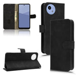Custodia in pelle con vibrazione magnetica per Sharp Aquos