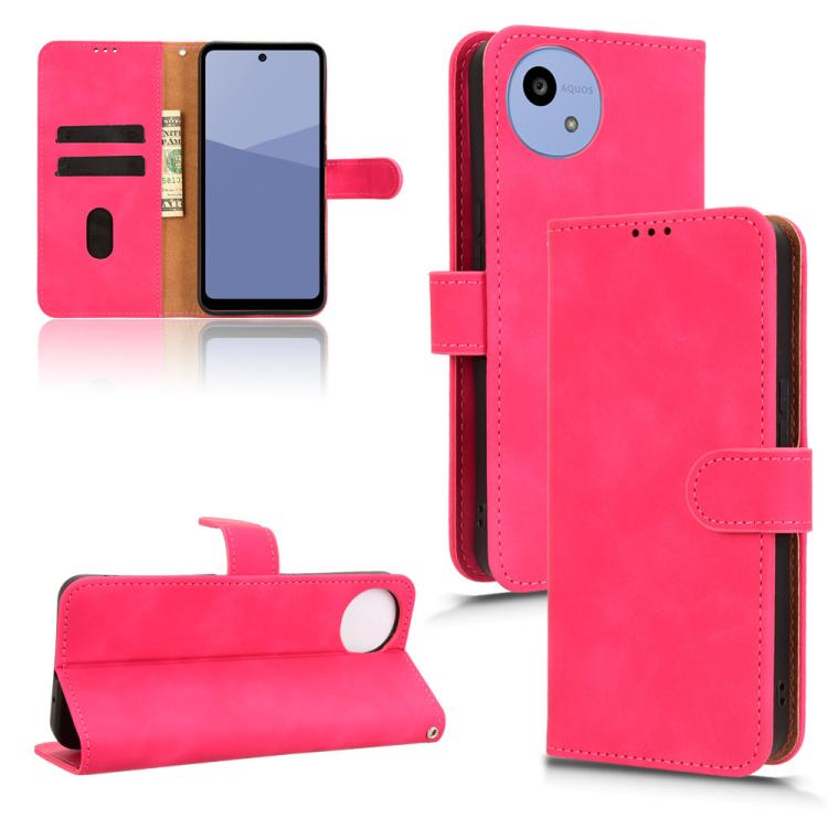 Custodia in pelle con vibrazione magnetica per Sharp Aquos
