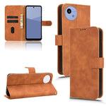 Custodia in pelle con vibrazione magnetica per Sharp Aquos