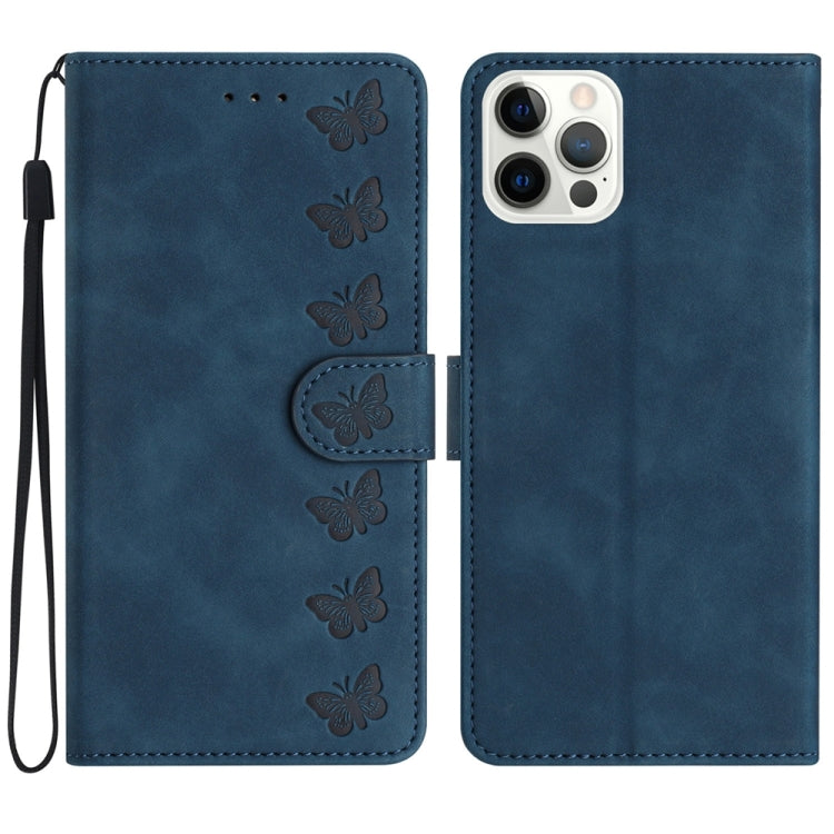 Custodia in pelle goffrata per iPhone 15 e 14
