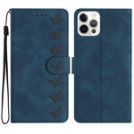 Custodia in pelle goffrata per iPhone 15 e 16