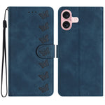 Custodia in pelle goffrata per iPhone 15 e 16
