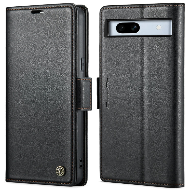 Custodia pelle antifurto RFID con fibbia per Google Pixel 8 e 7a