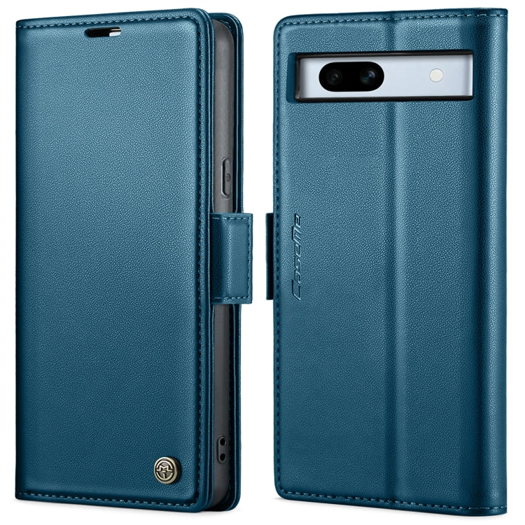 Custodia pelle antifurto RFID con fibbia per Google Pixel 8 e 7a