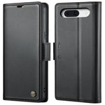 Custodia pelle antifurto RFID con fibbia per Google Pixel 8 e 7a