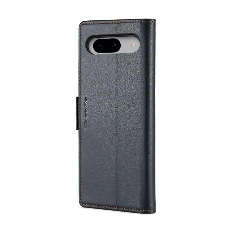 Custodia pelle antifurto RFID con fibbia per Google Pixel 8 e 7a