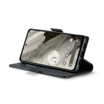 Custodia pelle antifurto RFID con fibbia per Google Pixel 8 e 7a