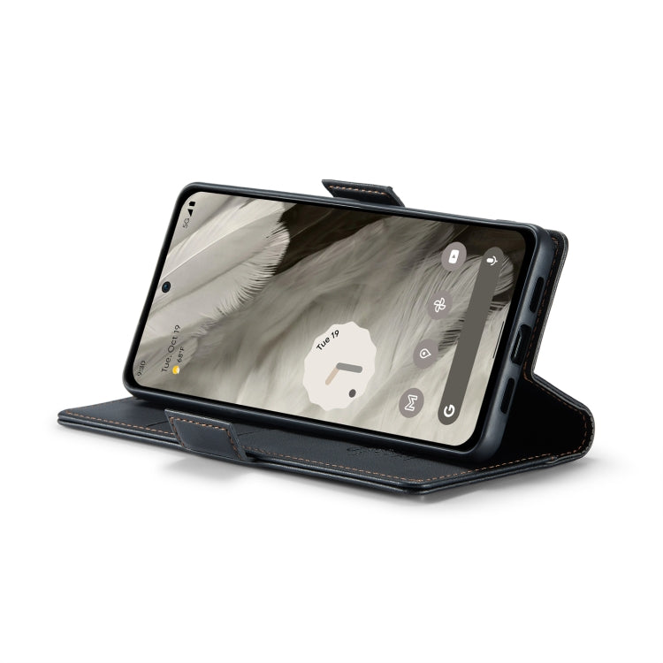 Custodia pelle antifurto RFID con fibbia per Google Pixel 8 e 7a