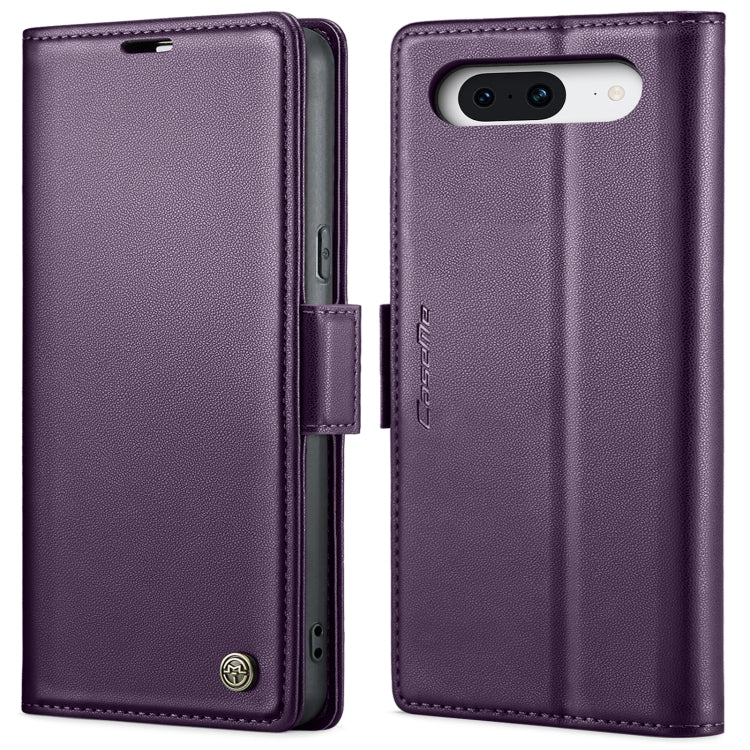 Custodia pelle antifurto RFID con fibbia per Google Pixel 8 e 7a