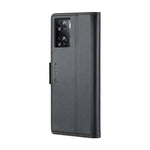 Custodia in pelle antifurto RFID con fibbia per OPPO A57 4G e A57s 4G