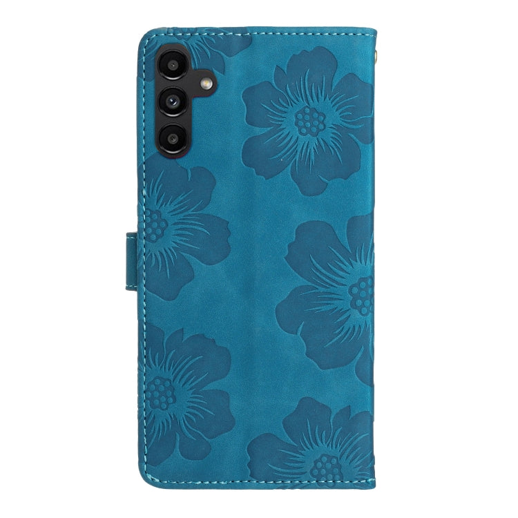Custodia portafoglio in pelle con motivo floreale per Samsung Gal