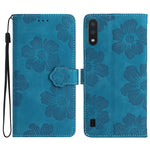Custodia portafoglio in pelle con motivo floreale per Samsung Gal