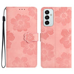 Custodia portafoglio in pelle con motivo floreale per Samsung Gal