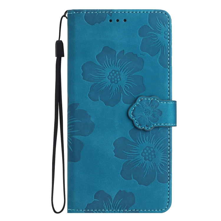 Custodia portafoglio in pelle con motivo floreale per Samsung Gal