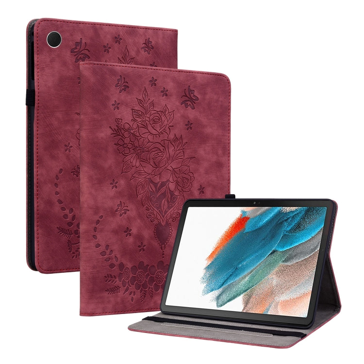 Custodia tablet in pelle rosa per Samsung Galaxy Tab A7 10.4 2022