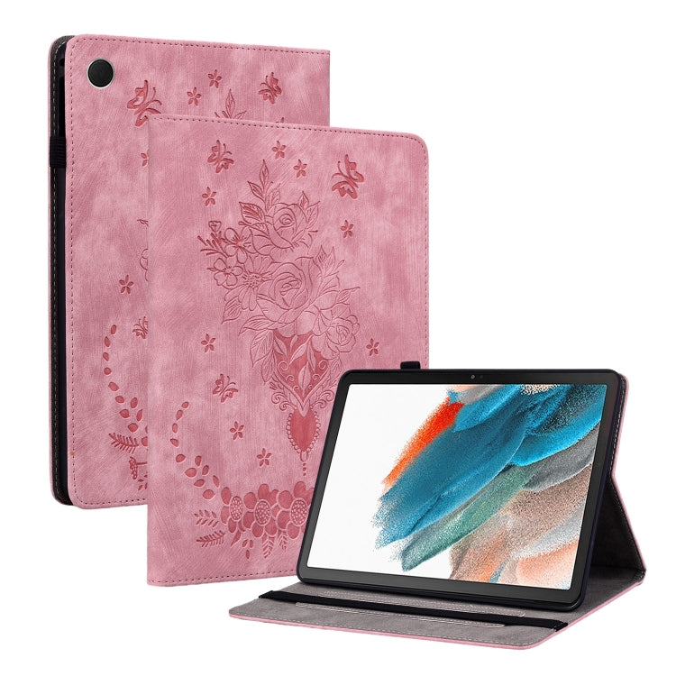 Custodia tablet in pelle rosa per Samsung Galaxy Tab A7 10.4 2022