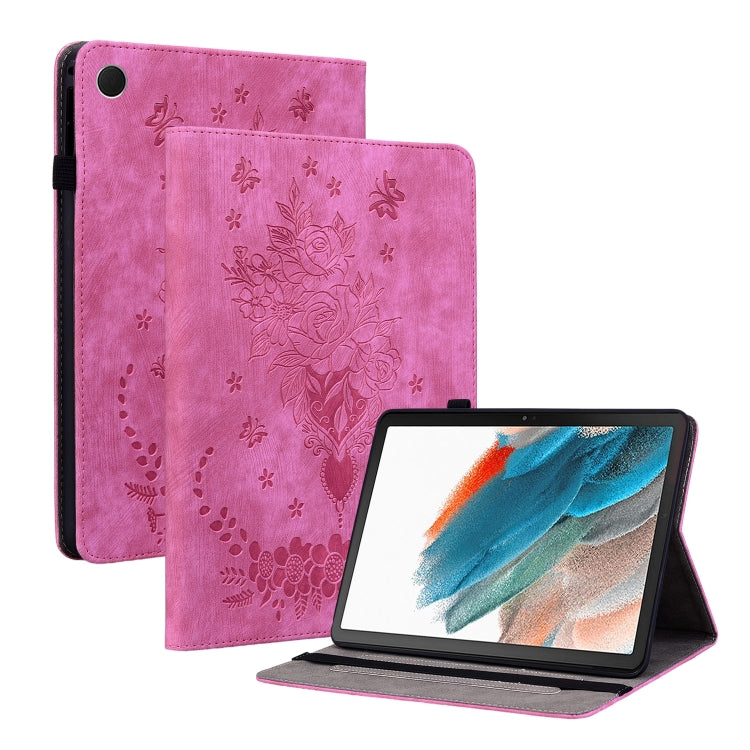 Custodia tablet in pelle rosa per Samsung Galaxy Tab A7 10.4 2022