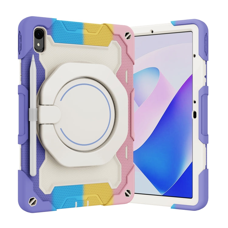 Armor Contrast Colour Silicone + custodia per tablet PC, For Huawei MatePad 11 2023, For Huawei MatePad SE 10.4 2023