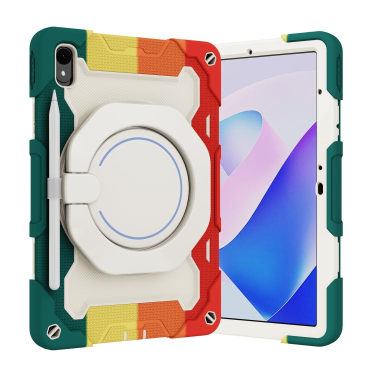Armor Contrast Colour Silicone + custodia per tablet PC, For Huawei MatePad 11 2023, For Huawei MatePad SE 10.4 2023