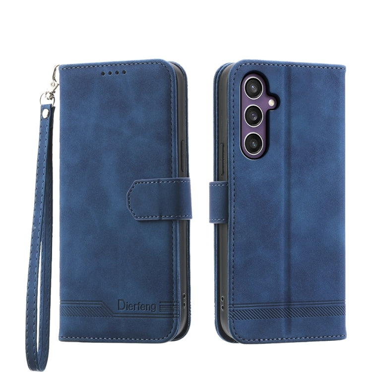 Custodia portafoglio TPU e pelle PU per Samsung Galaxy S24 Ultra