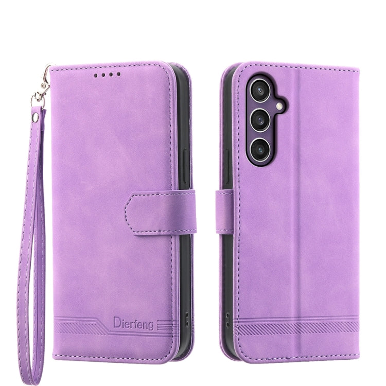 Custodia portafoglio TPU e pelle PU per Samsung Galaxy S24 Ultra