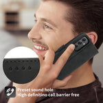 Custodia portafoglio TPU e pelle PU per Samsung Galaxy S24 Ultra