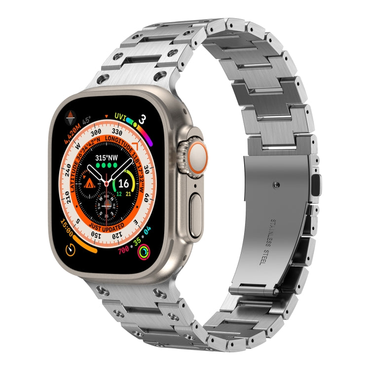 Cinturino in metallo doppia fila compatibile Apple Watch