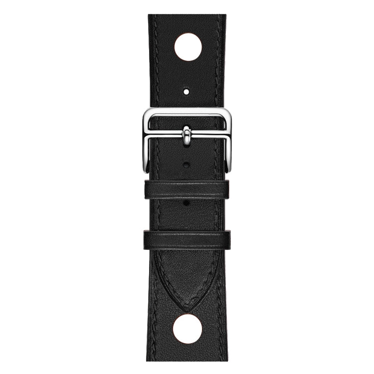Cinturino in pelle a tre fori per Apple Watch 38-45mm