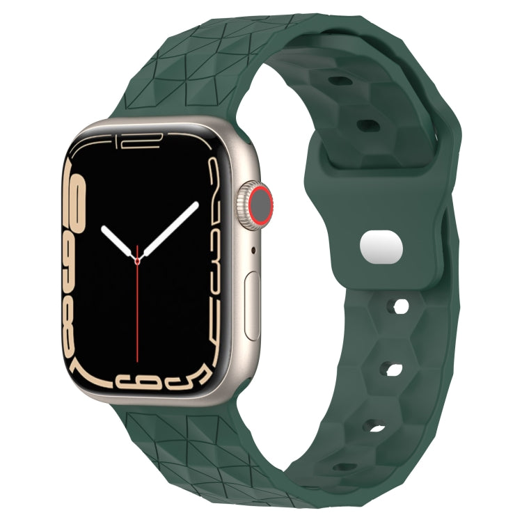 Cinturino in silicone con trama calcio per Apple Watch 40/44mm