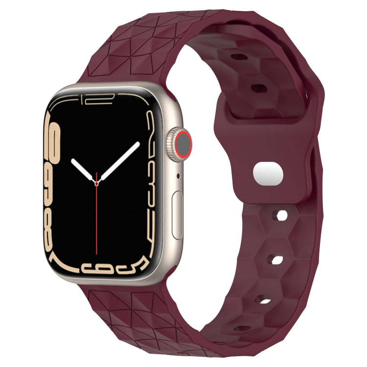 Cinturino in silicone con trama calcio per Apple Watch 40/44mm