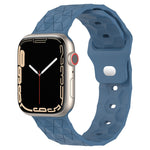 Cinturino in silicone con trama calcio per Apple Watch 40/44mm