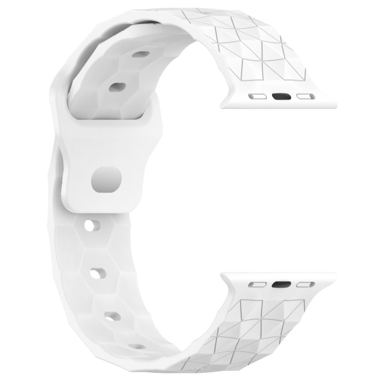 Cinturino in silicone con trama calcio per Apple Watch 40/44mm