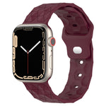Cinturino in silicone con trama calcio per Apple Watch SE 40/44mm