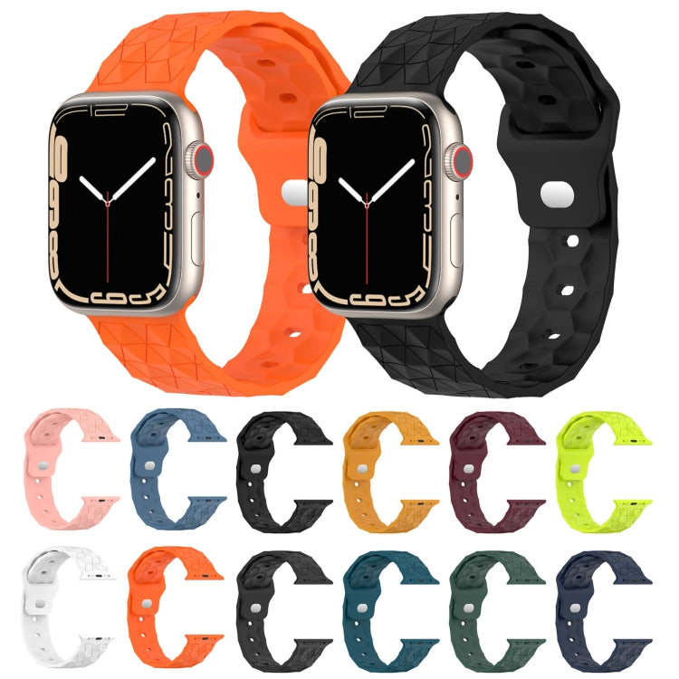 Cinturino in silicone con trama calcio per Apple Watch SE 40/44mm