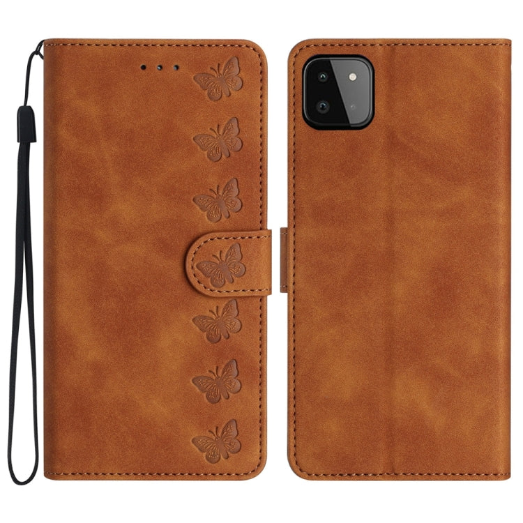 Custodia portafoglio in pelle per Samsung Galaxy A22 5G