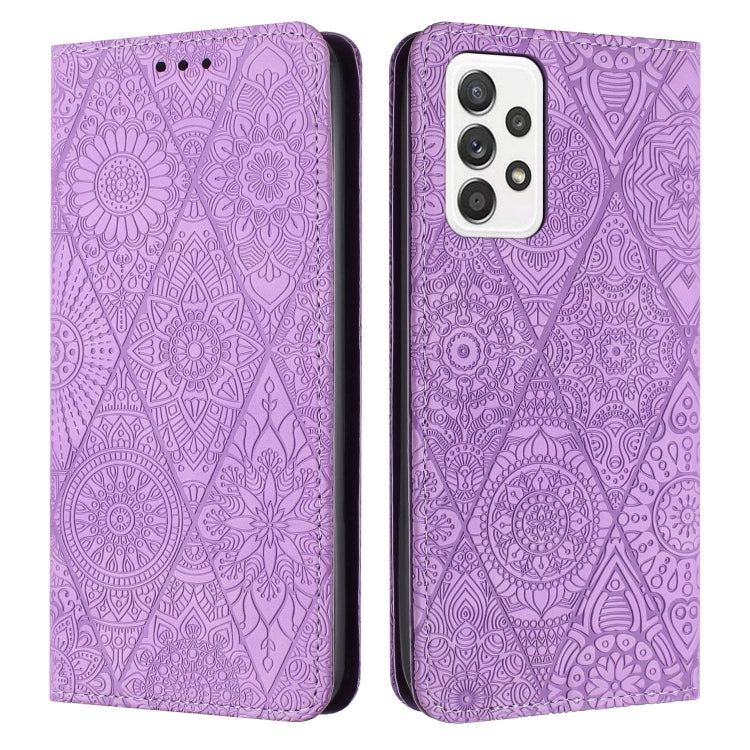 Custodia portafoglio in pelle per Samsung Galaxy A73