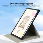 Custodia iPad Air 11 in pelle verniciata con rotazione 360° - immagine 4