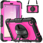 Custodia per tablet PC ibrido in silicone con tracolla, For Lenovo Tab M8 4th Gen, For Lenovo Tab M9