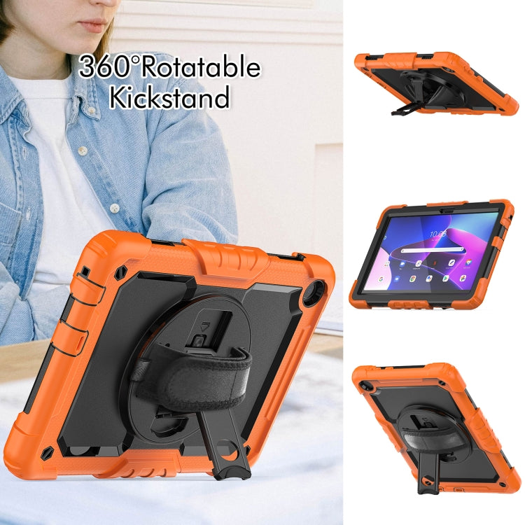 Custodia per tablet PC ibrido in silicone con tracolla, For Lenovo Tab M10 10.1 Gen 3rd, For Lenovo Tab M10 Plus 10.6 Gen 3rd