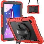 Custodia per tablet PC ibrido in silicone con tracolla, For Lenovo Tab M10 10.1 Gen 3rd, For Lenovo Tab M10 Plus 10.6 Gen 3rd