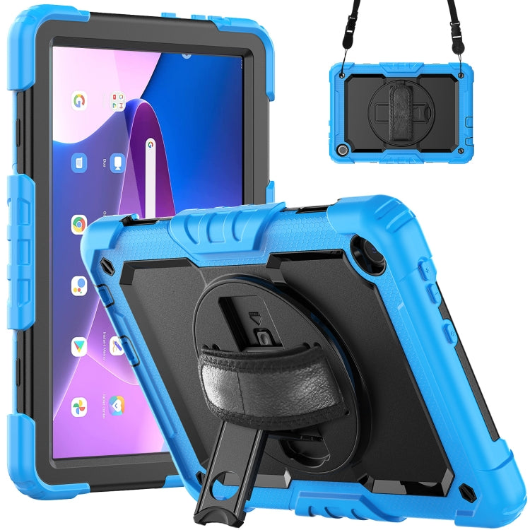 Custodia per tablet PC ibrido in silicone con tracolla, For Lenovo Tab M10 10.1 Gen 3rd, For Lenovo Tab M10 Plus 10.6 Gen 3rd