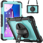 Custodia per tablet PC ibrido in silicone con tracolla, For Lenovo Tab M10 10.1 Gen 3rd, For Lenovo Tab M10 Plus 10.6 Gen 3rd