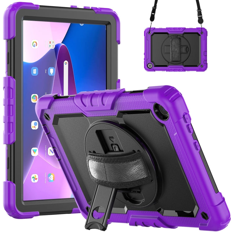 Custodia per tablet PC ibrido in silicone con tracolla, For Lenovo Tab M10 10.1 Gen 3rd, For Lenovo Tab M10 Plus 10.6 Gen 3rd