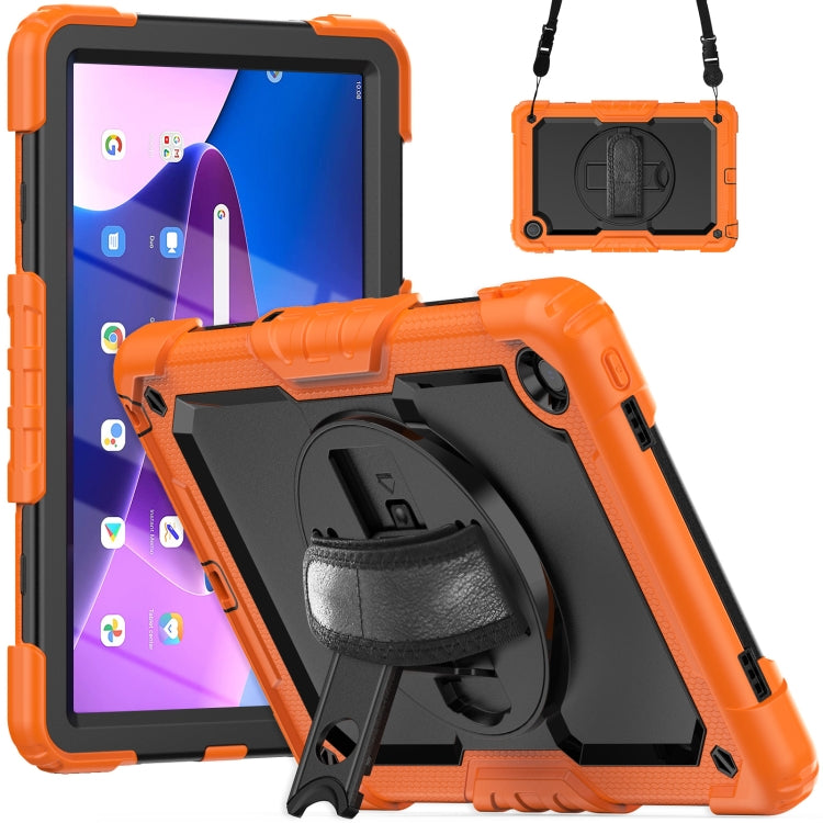 Custodia per tablet PC ibrido in silicone con tracolla, For Lenovo Tab M10 10.1 Gen 3rd, For Lenovo Tab M10 Plus 10.6 Gen 3rd