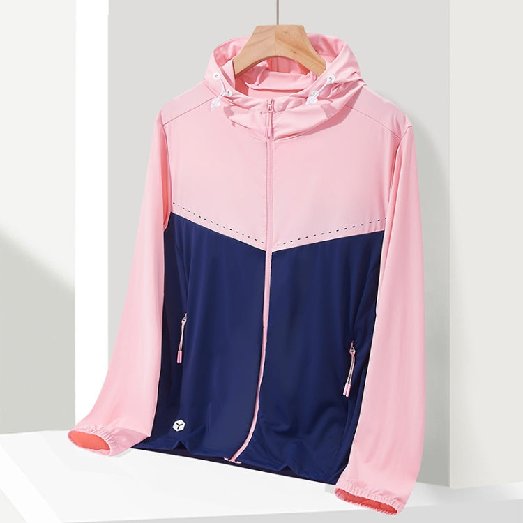 Cappotto sportivo UPF40+ in seta di ghiaccio elastico