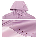 Cappotto sportivo UPF40+ in seta di ghiaccio elasticizzato