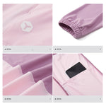 Cappotto sportivo UPF40+ in seta di ghiaccio elastico